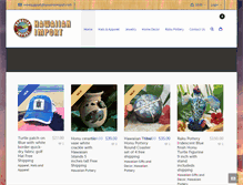 Tablet Screenshot of hawaiianimport.com